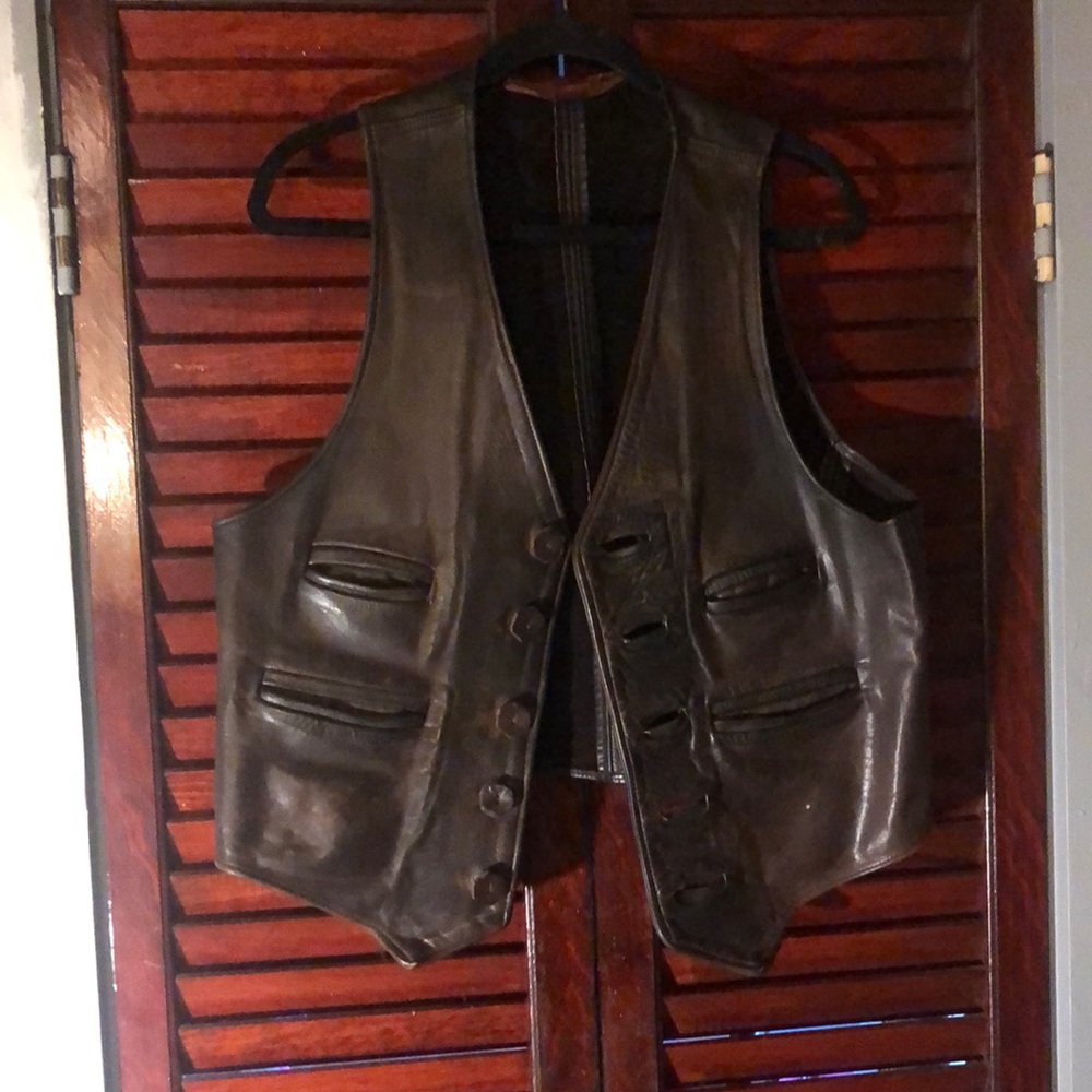 Leather Vest